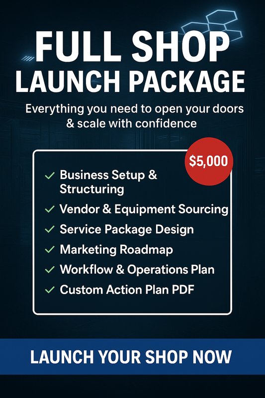 Full Shop Launch Package